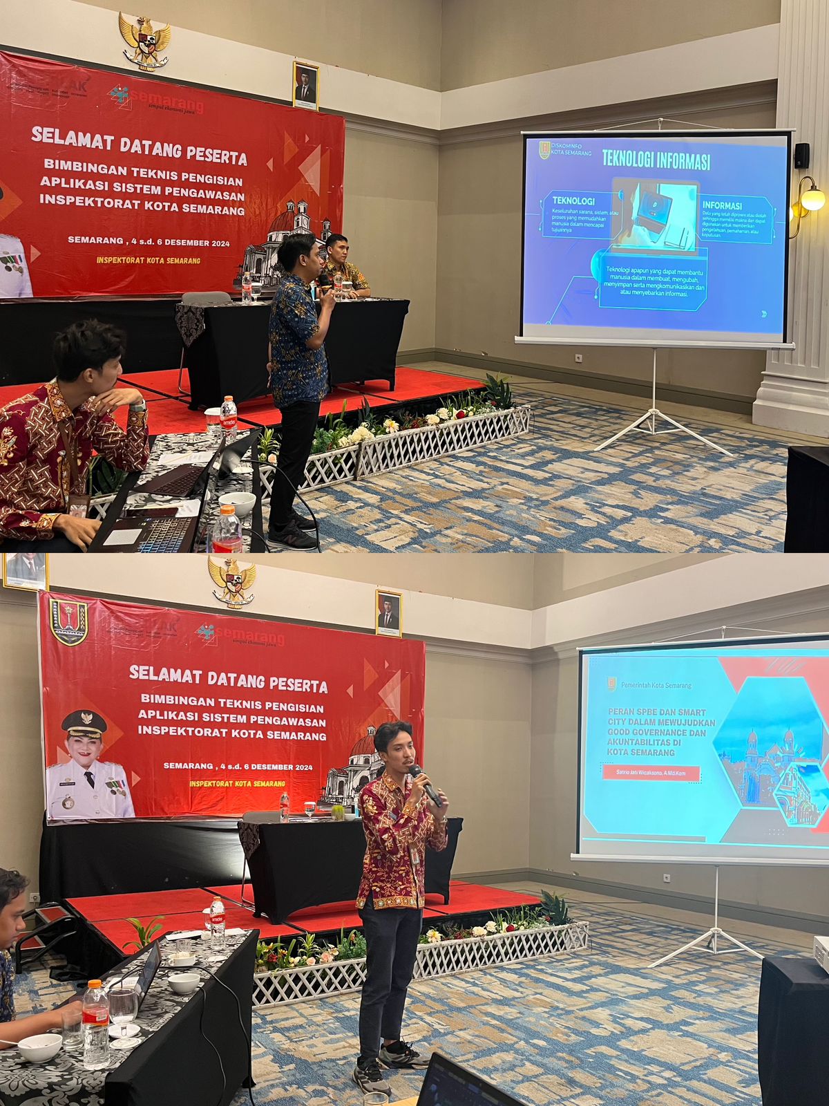 Diskominfo Kota Semarang Jadi Narasumber Bimbingan Teknis Pengisian Aplikasi Sistem Pengawasan Inspektorat Kota Semarang